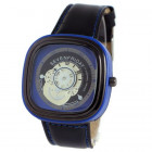 Часы Sevenfriday Leather Blue-Black