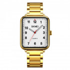 Часы Skmei 1955GDWT Gold-White