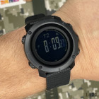 Часы Skmei 1427BK Black + Compass