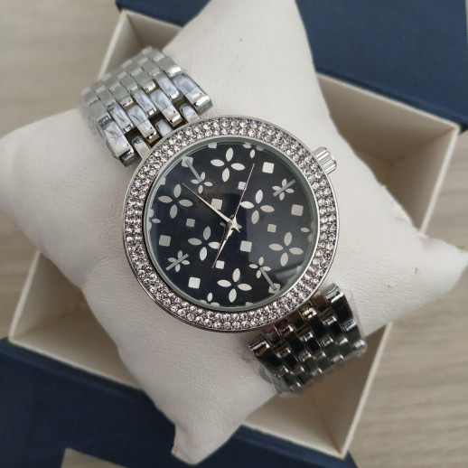 Часы Michael Kors 6056 Flower Silver-Black (1016-0534) купить в Киеве и  Украине | Цена: 386 грн. от JewMall