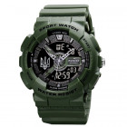 Часы Годинник наручний Patriot 005 Тризуб срібло Army Green + Коробка