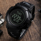 Часы Skmei 1290BK All Black Smart Watch + Compass