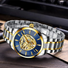 Часы Megalith 8210M Silver-Gold- Blue