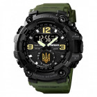 Часы Годинник наручний Patriot 004AGUAGD Тризуб золото Зелені + Коробка.