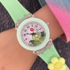 Часы Дитячий годинник Better 005 Flowers Green-White
