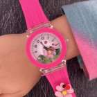Часы Дитячий годинник Better 005 Flowers Pink-White