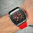 Часы Curren 8442 Silver-Black-Red