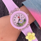 Часы Дитячий годинник Better 005 Flowers Purple-White