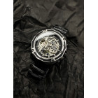 Часы Forsining 8130 Black-Silver