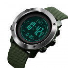 Часы Skmei 1418AG Army Green + Compass