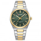 Часы Curren 8439 Silver-Gold-Green