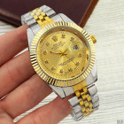 Часы Rolex Date Just Silver-Gold