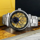 Часы Forsining 8177 Silver-Gold