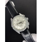 Часы Forsining 6625 Silver-White Leather