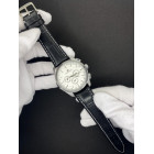 Часы Forsining 6625 Silver-White Leather