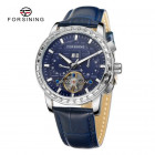 Часы Forsining 6920 Silver-Blue