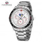 Часы Forsining 8238 Silver-White Steel