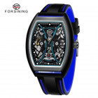 Часы Forsining 8252 All Black-Blue