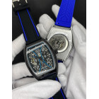 Часы Forsining 8252 All Black-Blue