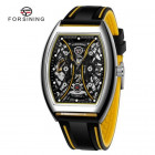 Часы Forsining 8252 Silver-Black-Yellow
