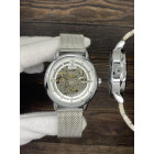 Часы Forsining 8173 Silver-White Mesh