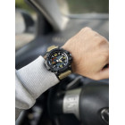 Часы Skmei 1283 Black-Khaki Wristband