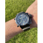 Часы AMST 3003C Black-Black Green Wristband